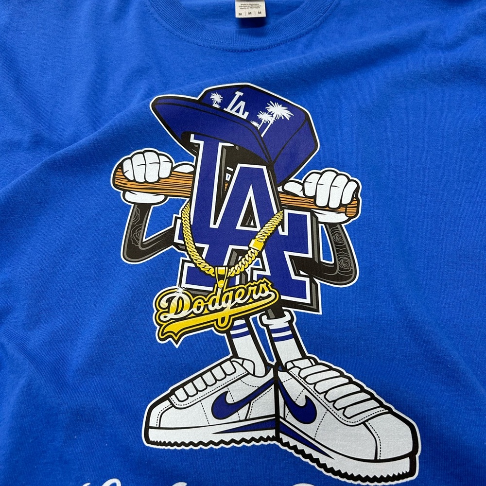 Custom Dodgers tees - Picture 2 of 4
